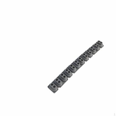 5 Stück Silikon Gummi Tastenkontakte Hohe Empfindlichkeit Tastatur Anschlussleiste für