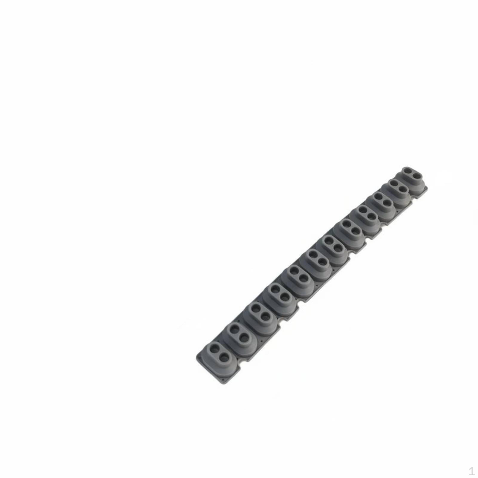 5 Pieces Silicone Rubber Key Contacts High Sensitivity Keyboard Connection Strip for