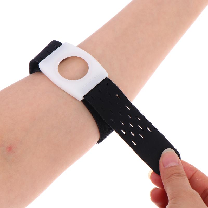 Adjustable Non-Slip Diabetic Monitor Armband Washable Soft Glucose Meter Strap 1Pcs for Daily Health Check
