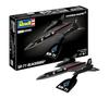 Revell 1/110 US Air Force Lockheed SR-71 Blackbird Plastic Model Kit 03652 (Molded Color)