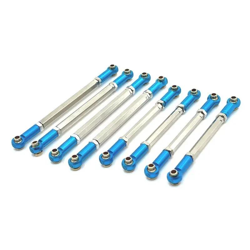 Metal RC Car Parts Upgrade Adjustable Chassis Linkage for MN Model 1/12 MN128 MN-128 Wrangler