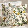 Floral Pattern Throw Pillow Cover Soft Farmhouse Pillow Cover Decorative Pillow Case  Home Decor