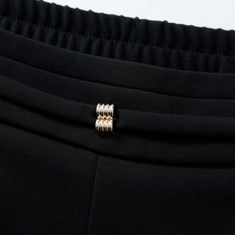 Mid-Aged Women's Autumn/Winter Straight-Leg Casual Pants