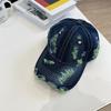 Retro einfarbige Denim-Baseballkappe personalisierte Mode Loch do old Kappe trendige Herren- und Damen-Street-Hip-Hop-Sonnenhut