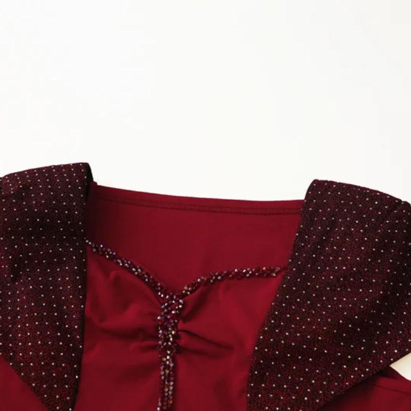 Summer Cotton Tops Streetwear Girl Sexy Square Neck Beading T-shirt Women's Shiny Diamonds Tees