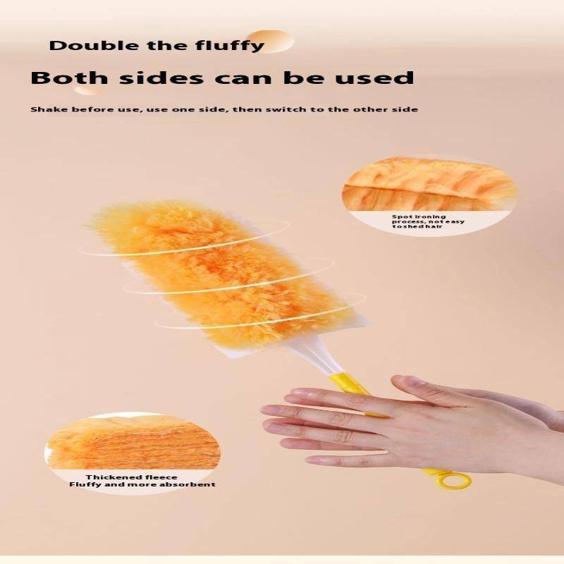 Double Sided 360 ° Electrostatic Precipitator For Cleaning Dust Spider Web Cleaning Disposable Feather Duster Roof And Desktop