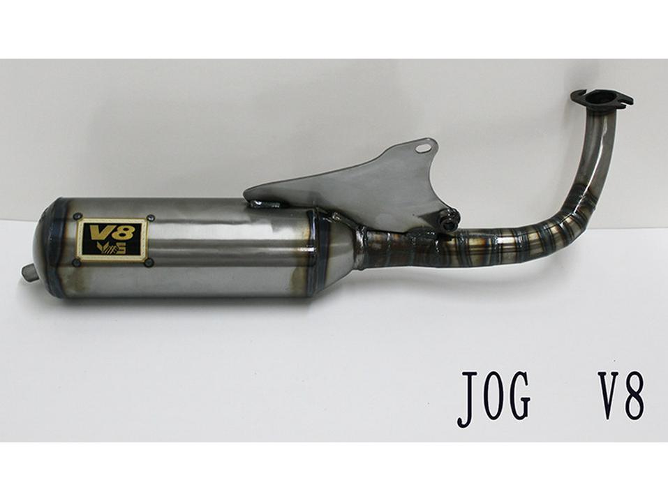 

Тайвань V8JOG50JOG90 Уличные гонки Модифицированная выхлопная труба – W004 Прямой ряд, 11 секций