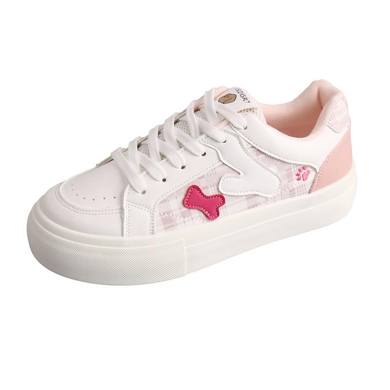 Retro student veelzijdige blauwe board schoenen dames zomer dikke zool ademende casual broodschoenen canvas schoenen dames