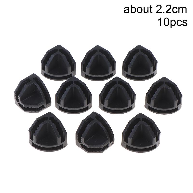 DIY Closet Shoe Rack Connectors 10Pcs Durable Plastic Cube Fasteners for Wire Grid Shelf Home Storage Organization