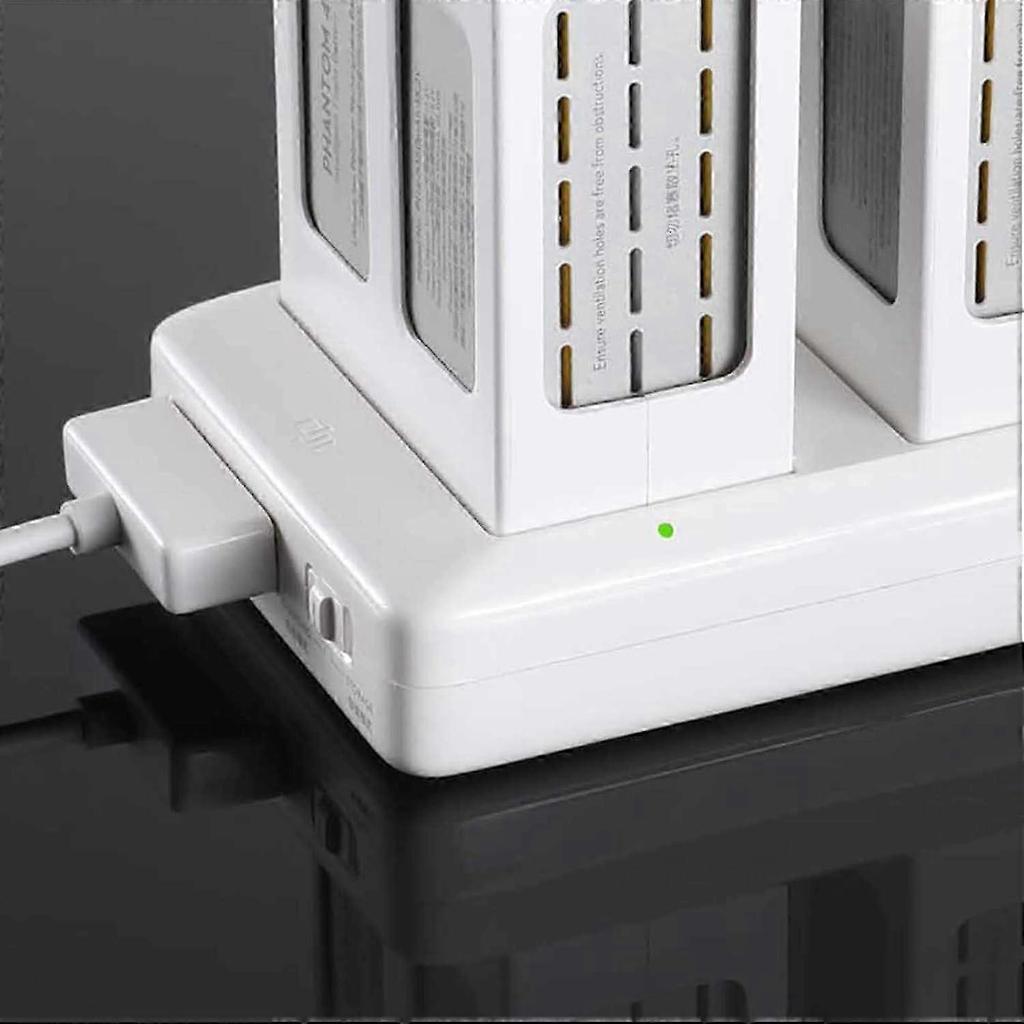 Akkuladestation für die Phantom 4 Serie(für Phantom 4/Phantom 4 Pro./Phantom 4 Adv.) mit kostenlosem Luckybird USB-Lesegerät 25-26