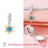 Jewellery Colored Zircon Sun Moon Stars Clouds Starry Sky Charm Bead Charms Copper Bead Charms Pendant Compatible With Do It Yourself Bracelets Women