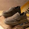 Shoes New Autumn Retro Fur Board Shoes Leather Shoes Business Casual Soft-soled Doudou Shoes