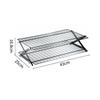 Adjustable Foldable Multi-layer Cooling Rack for Bread and Cake Baking