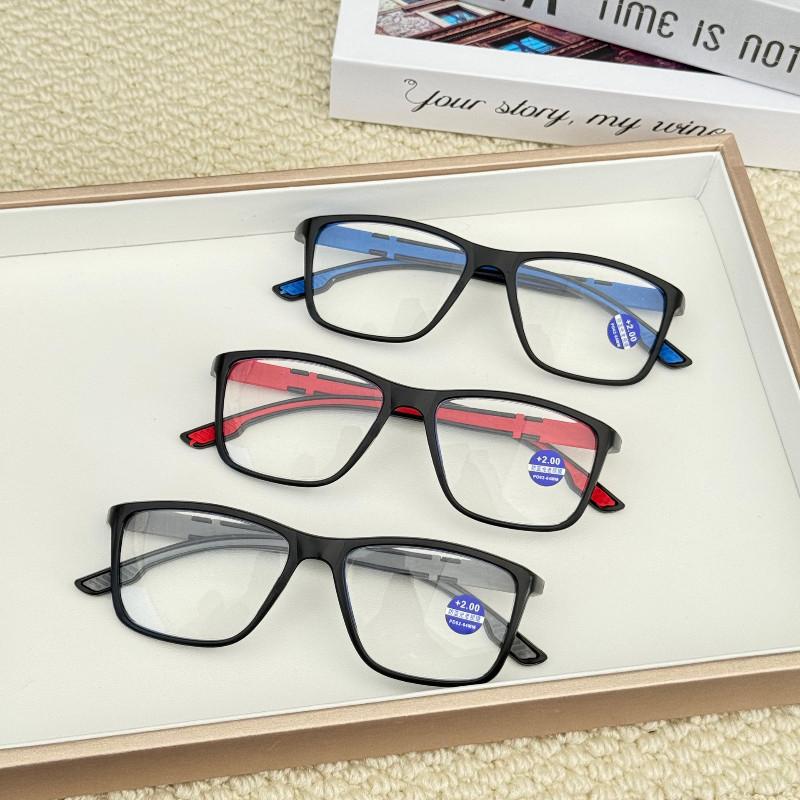 

3 шт. Хромированные очки для чтения для мужчин, спортивные и меняющие цвет очки для дальнозоркости 4.0