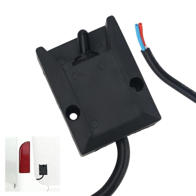 Plastic 12V 30A Push Pull Switches 264346-10 Replacement Pre Wired for Easy Installation In Cars Trucks & Marine Equipment