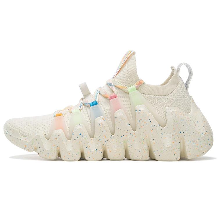 New LiNing Phantom Stinger Casual Shoes Women's Low Top Light Antique Yellow AZGS032-2