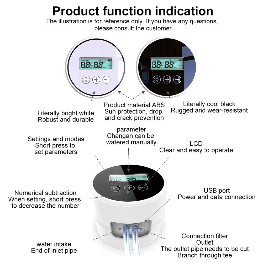 15 Pots Potted Plants Watering Device Remotely Controlled Intelligent Timer Controller Automatic