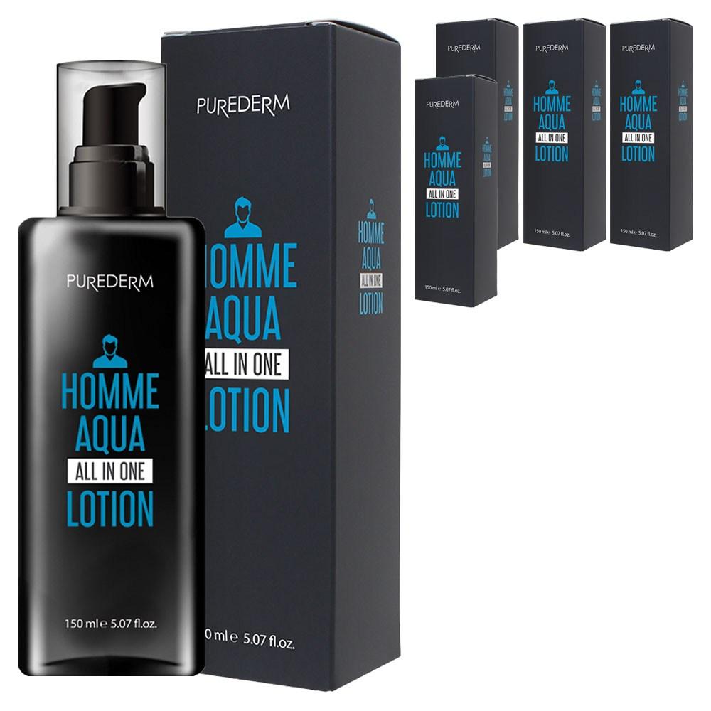 Purederm Men's All-in-One Lotion 150ml 5 pcs
