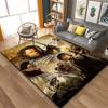 15 Size L-Lord of The Rings Printed Carpet Yoga Mat Room Decor Carpets for Living Room Non -slip Carpet Area Rug Birthday Gift