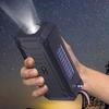 Solar Bluetooth Speaker Flashlight FM Radio TF USB MP3 Music Player Rechargeable