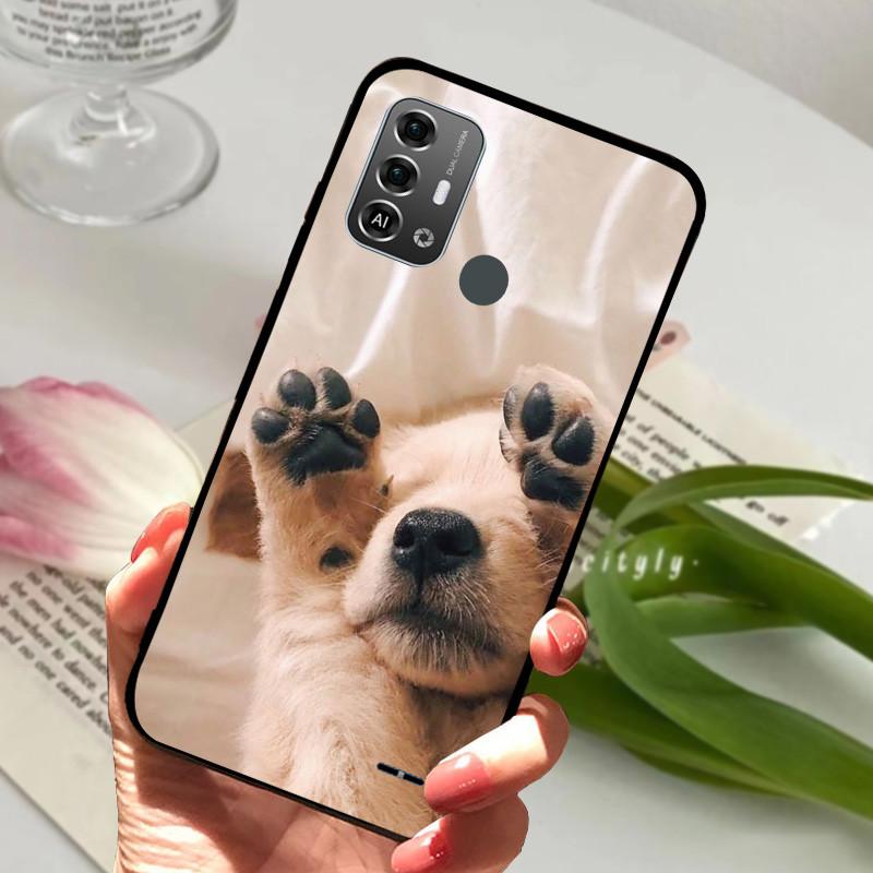 Für ZTE Blade A53 Pro Hülle Stoßfest Weiches TPU Silikon Handyhülle Für ZTE Blade A53 Pro Funda A53Pro Capa Cartoon Schalen
