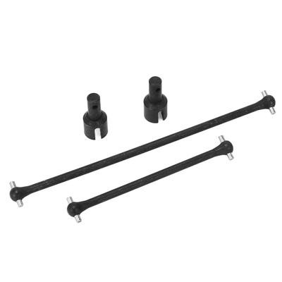 RC Steel CVD Drive Shaft Dogbone Joint RC Car Universal Front Rear Driveshaft Set for TRAXXAS 1 8 4WD SLEDG
