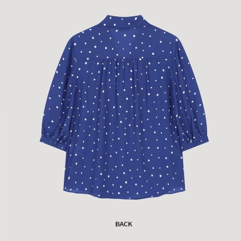 She S miSS  Bluză cu gât legat cu șnururi SwwBlo22540 Bl