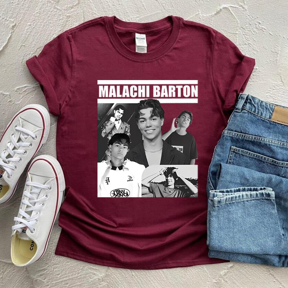 

2026 Malachi Barton 90s Vintage TShirt Nostalgic Style Malachi Barton Shirt Aesthetic Celebrity Unisex Malachi Barton Fan Gift 4XL