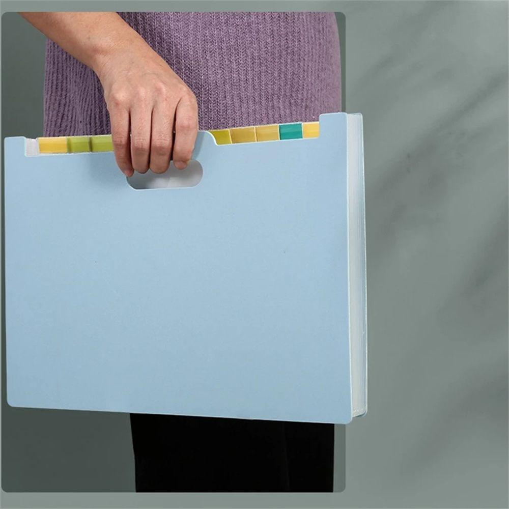 Document Organizer Desk File Folder A4 Organizer Expanding File Folder Organ Bag Accordions Bag