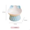 Cat Food Bowls, 15 Degree Tilting Skid Feeding Station Basin Large Capacity Drinking Raised