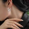Tassel Pearl Retro Earrings Antique Gold Texture Design Temperament Women's Birthday Party Gift Ear Jewelry