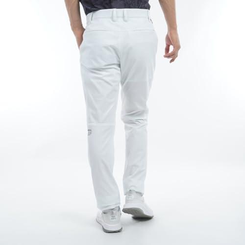 Admiral Golf ADMA540 Men's Dry Mesh Tapered Pants, White