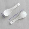 Portable Porcelain White Spoons