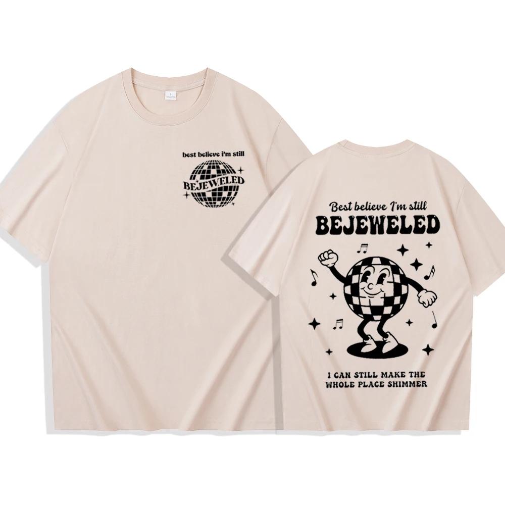 

Taylor Midnights Shirt Taylor Bejeweled Shirt Taylor Merch Gift For Swiftie O-Neck Short Sleeve Shirts Unisex 4XL