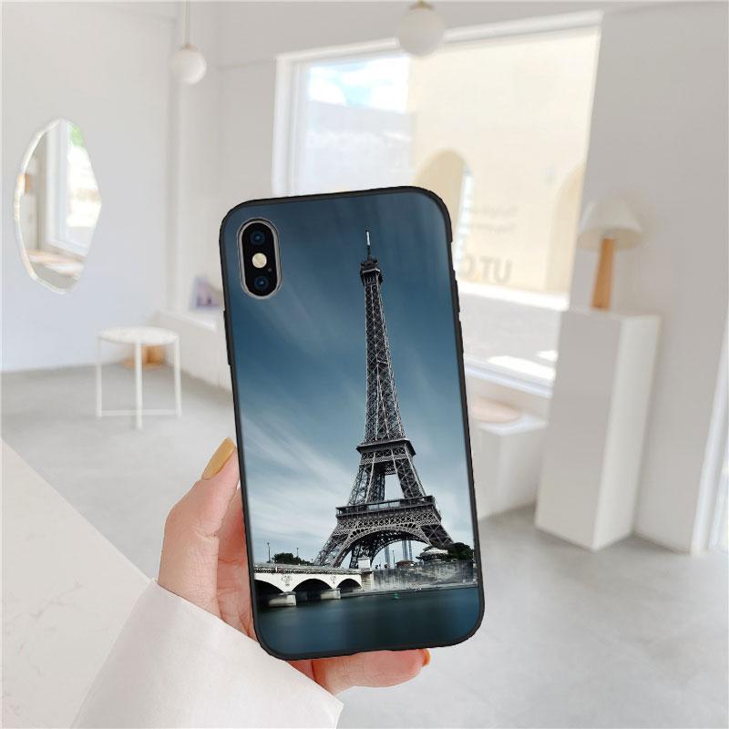 PP35 France Paris Eiffel tower Phone Case for OPPO A40 A60 A80 A15 A16 A16K A12 A17 A17K A54 A54S A53 A53S A55 A56 A57 A98 F23