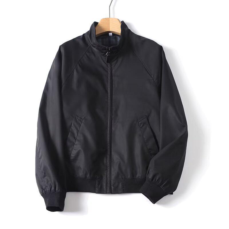 2026 Spring Men's & Women's Harrington Stand Collar Long Sleeve Zipper Jacket