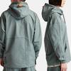Timberland Solid Color Fleece Thick Loose Hooded Sweatshirt Unisex Sweatshirt Balsam-Green A619D-392