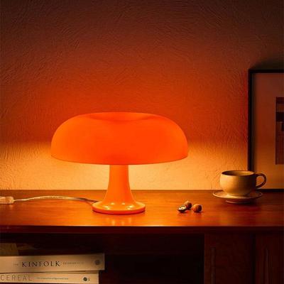 Italian Mushroom Table Lamp - Nordic Minimalist Decorative Night Light for Study & Bedroom