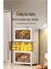 Movable Multi-layer Folding Storage Wardrobe with Wheels