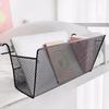 Space Saving Sundries Storage Basket Heavy-Duty Metal Organizer Bedside Organizer  Dormitory Use