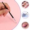 7 Pcs Eyeliner Brushes Set, Ultra Thin Flat Angle Eye Makeup Brush Slanted Angled Eyebrow Brushes Eye Liner Brush for Professional Makeup Application