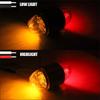2x 34-LED Doppelseitige Wassermelonenleuchten Kotflügelmarkierung Blinker für Sattelzüge