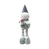 Christmas Sequin Snowman Figurine Ornament and Decoration Gift