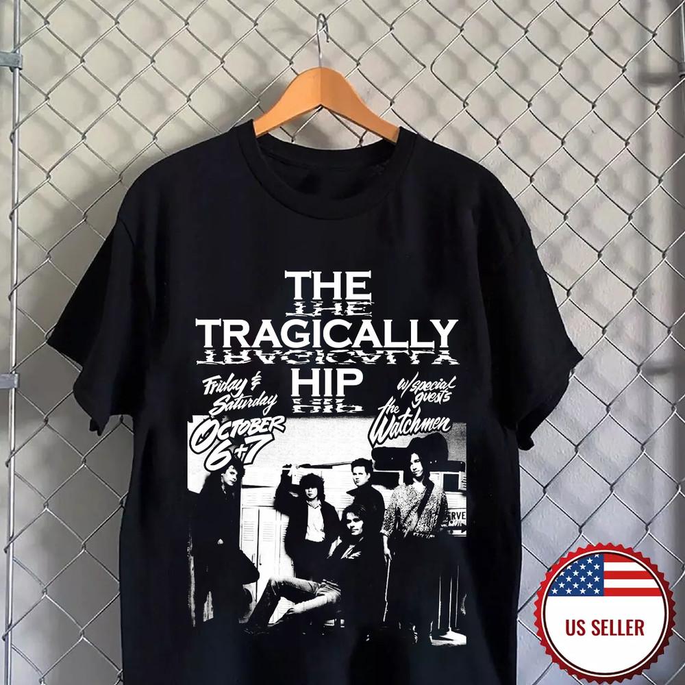 

Tragically Hip 1989 Concert Band Collection Gift For Fan All Size T-shirt Unisex T-Shirt M
