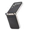 Shockproof Thin Card Slot Leather Case For Samsung Galaxy Z Flip 3 Flip4 Flip 4 Flip3 5g Anti -Scratch Protective Phone Cover