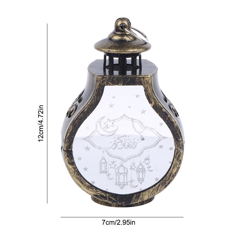2026 Ramadan Decoration Led Lantern Light Eid Mubarak Star Moon Castle Lights Eid Mubarak For Ramadan Kareem Home Decor