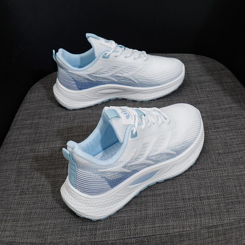 

Women s Breathable Mesh Sneakers - Versatile, Wear-Resistant, Soft Thick-Soled Casual Shoes for Spring and Autumn Size 36