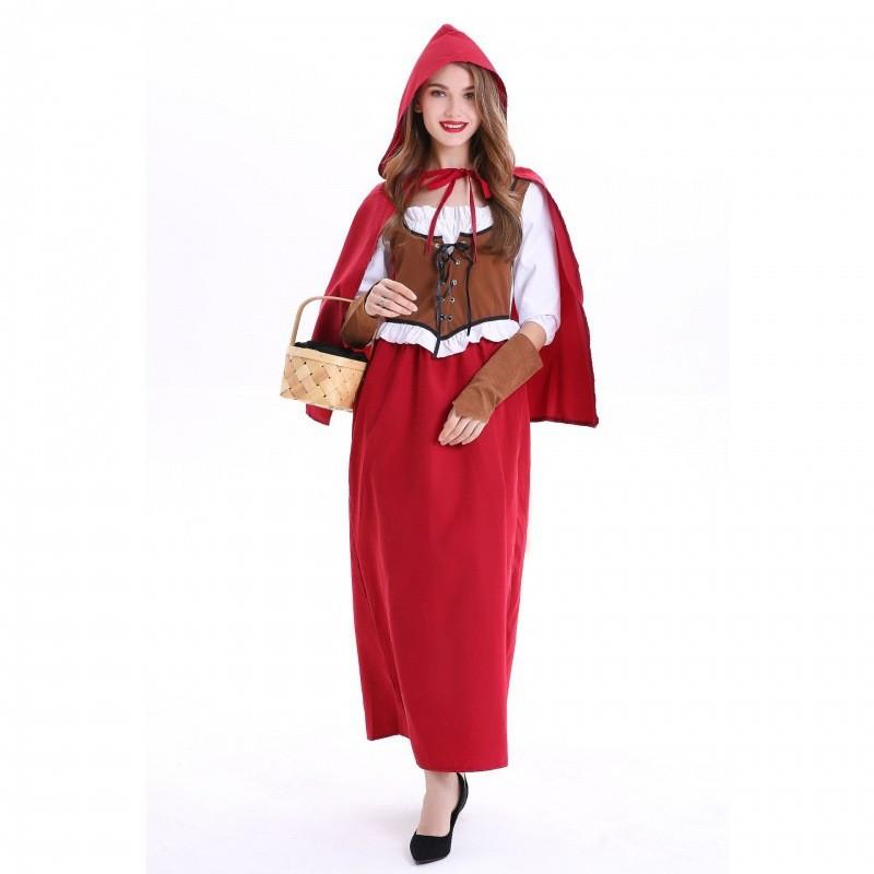 Enchanting Little Red Riding Hood Costume For Women Ideal For Anime Roleplay Events