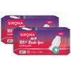 Sirona Max Sanitary Pads for Women | XL Plus (Pack of 60 Pads) | 100% Rash Free & Toxic-Free | Organic Cotton Sanitary Pad | Up To 0% Leakage, Co