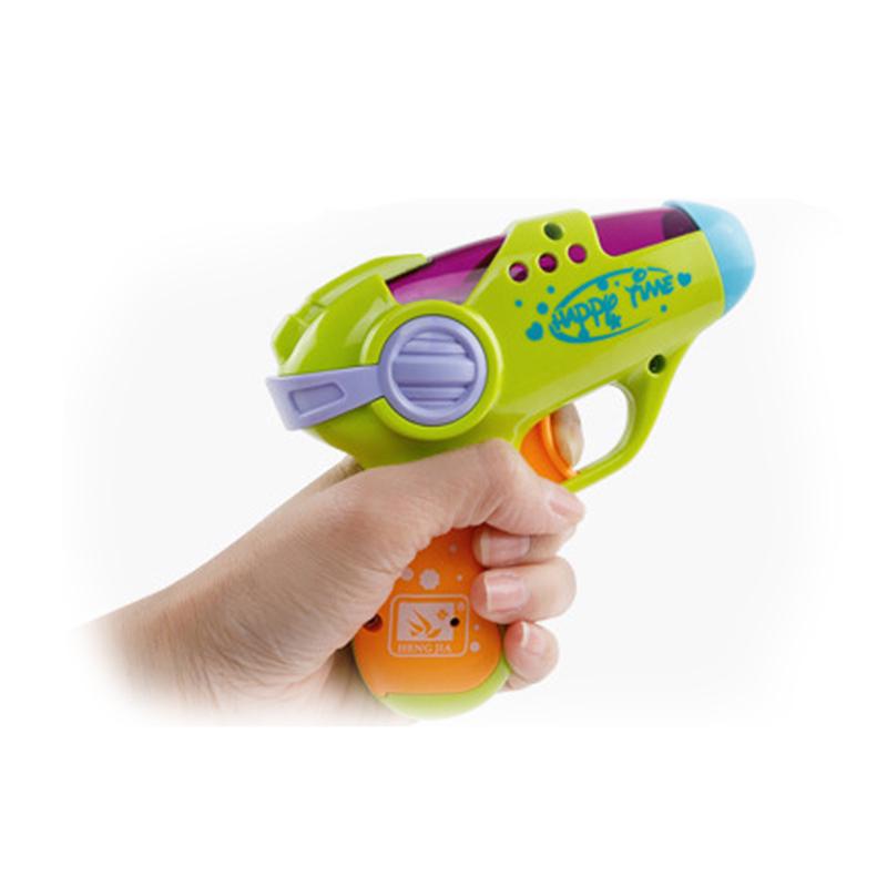 Children's Electric Toy Gun Cute Falling Light Glowing Sound Color Random Delivery